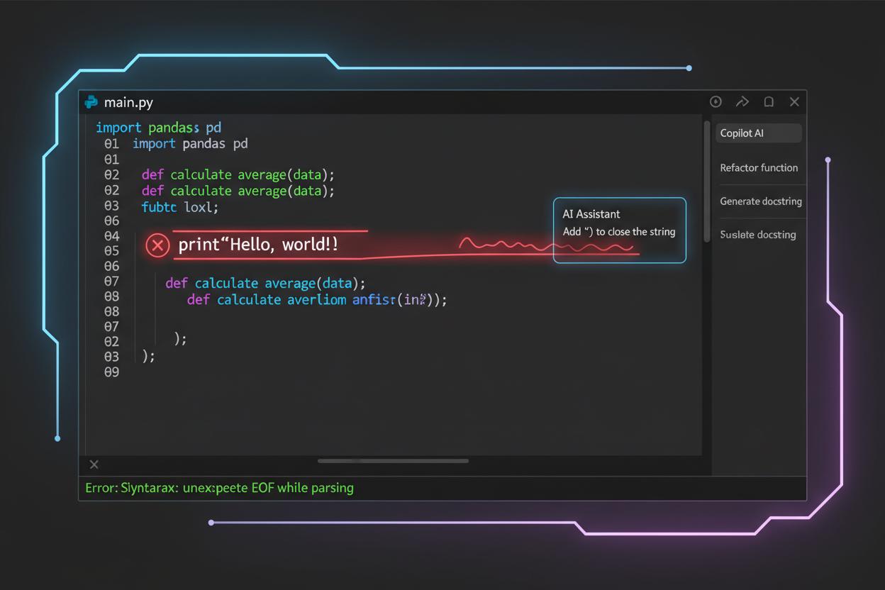 HybridAI Syntax Error Detection